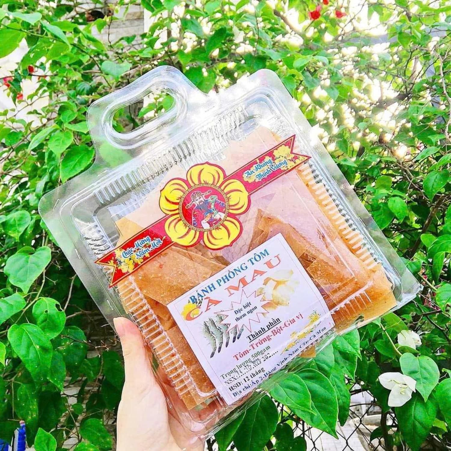 Bánh phồng tôm Cà Mau